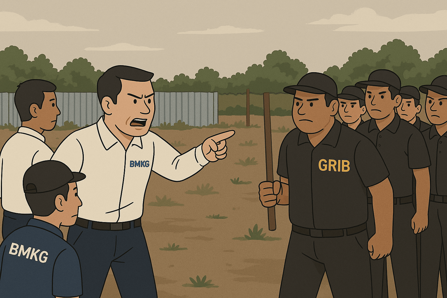 Kasus Lahan BMKG yang dikuasai GRIB Jaya Tangsel
